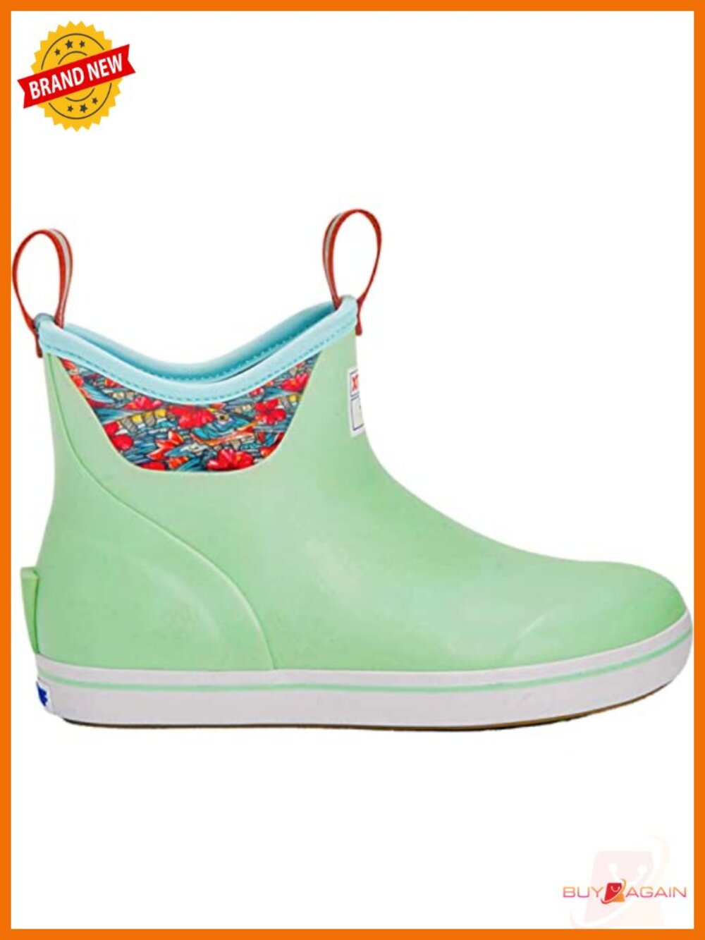 Women's Ankle Deck Boots Waterproof Slip-Resistant Neoprene Fishing Boat Shoes
